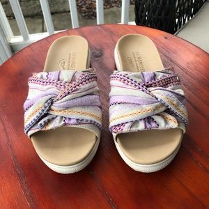 Dr. Scholl’s “Wander On” Orchid Fabric Slip-On- 6M